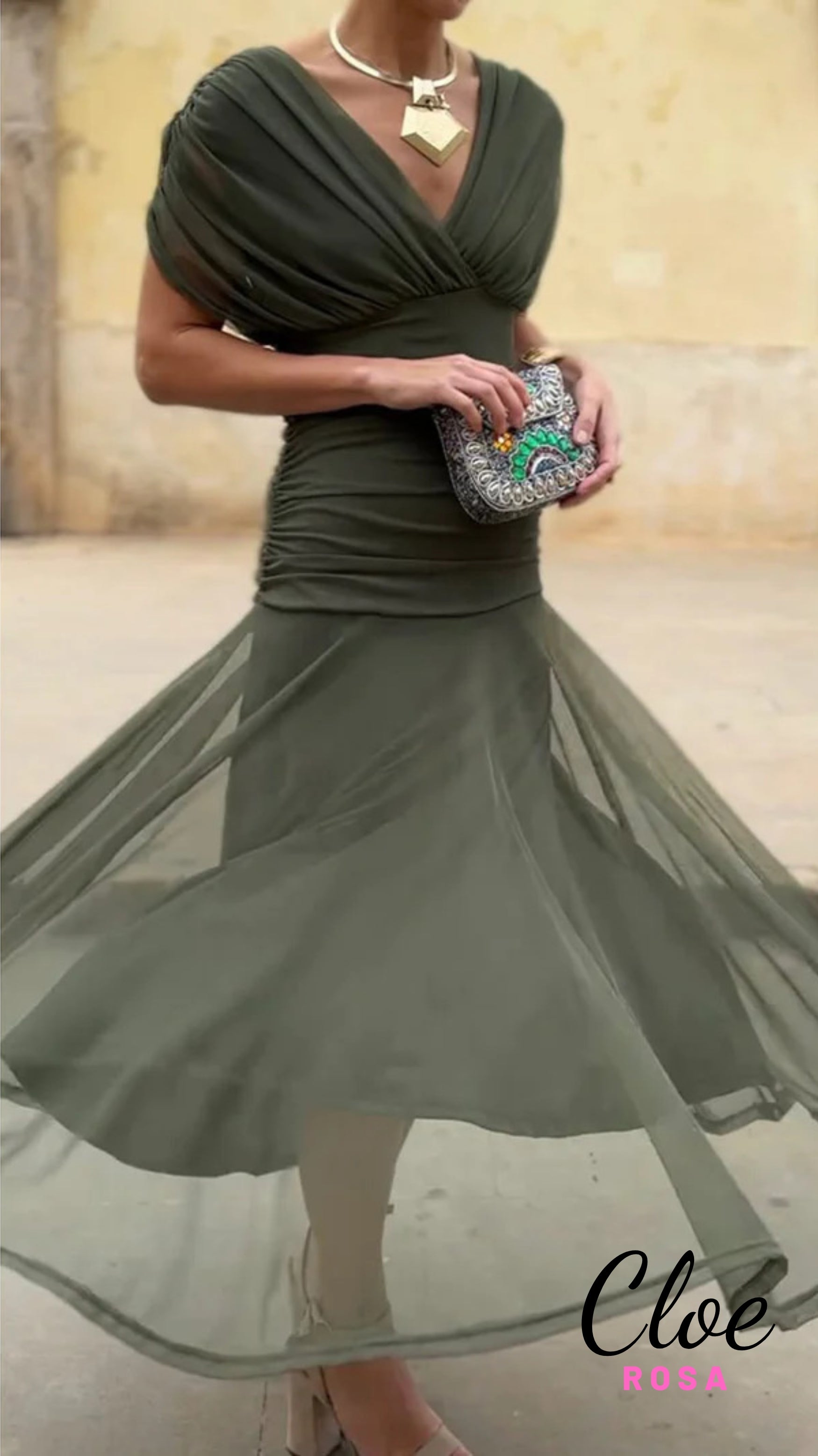 Vestido Carmem Cloe® •