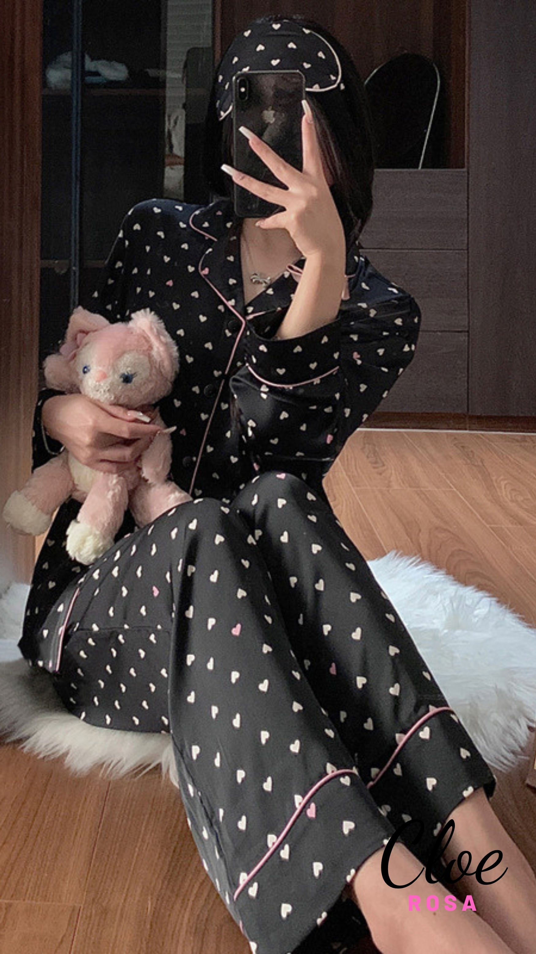 Pijama Cloe Poá® •