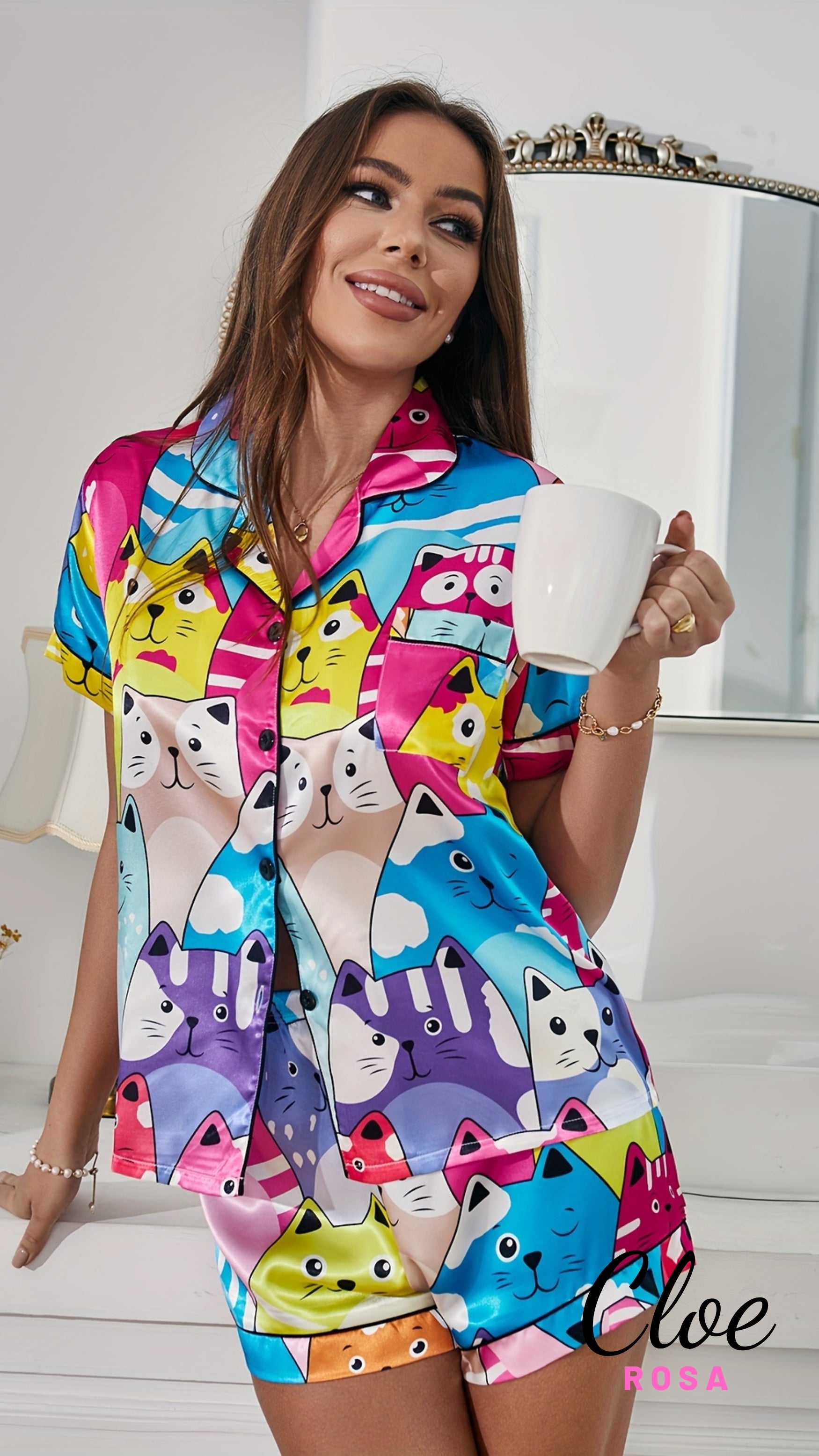 Pijama Cloe Cats® •